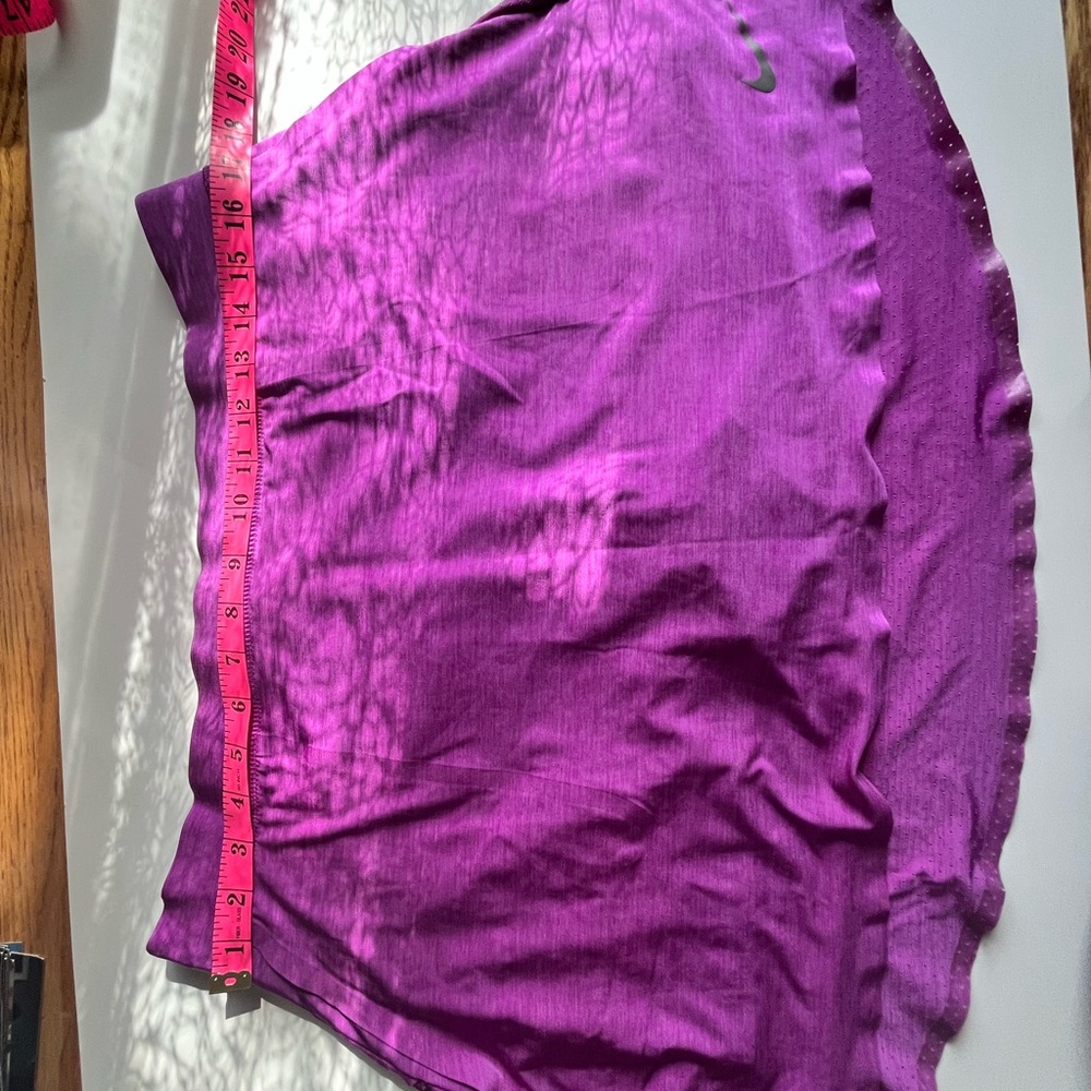 Nike Golf Dri-Fit Skort Skirt Heathered Purple Lightweight Perforated Size XL - Picture 8 of 16